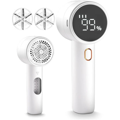 🧥 Defuzzed Perfection, Everywhere: The Portable USB-C Electric Hair Ball Trimmer