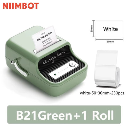 B21 Mini Portable Thermal Label Printer