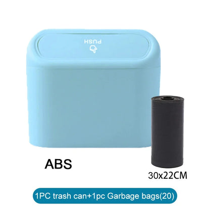 Car Trash Can (With Lid) Contains 60 (300) Garbage Bags