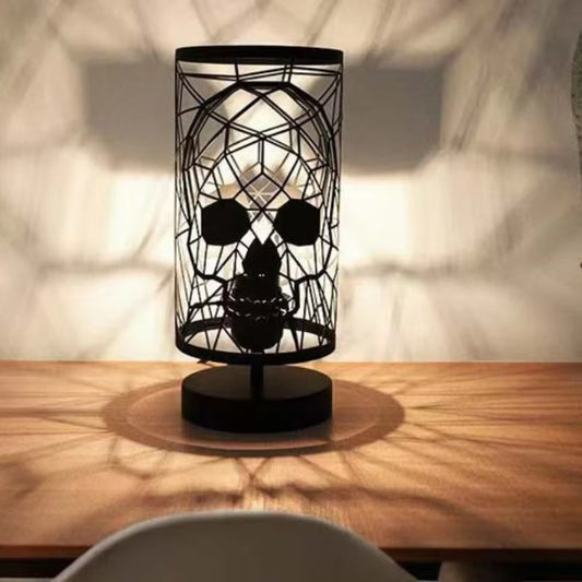 Halloween | Projection Table Lamp – Gothic Skull LED Night Light