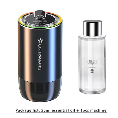 🌌 The Sensory Sanctuary: Smart Car Fragrance Diffuser & Starry Light Humidifier