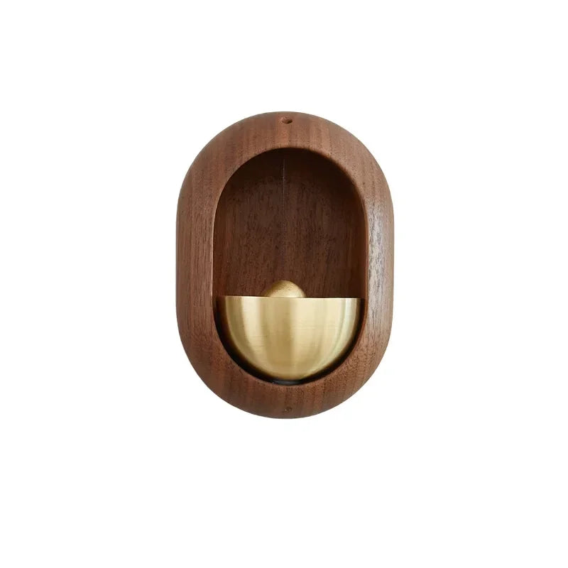 🔔 A Gentle Greeting for Every Guest: The Wooden Wind Chime Doorbell & Entrance Decoration
