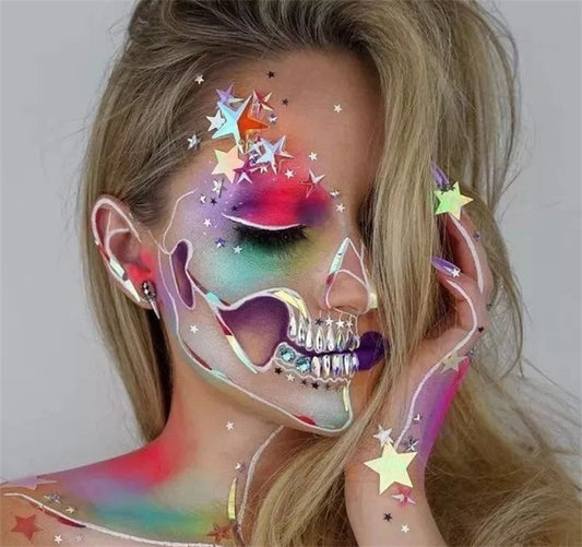 Halloween | Fit Colors 12-Color Halloween Face & Body Paint Palette
