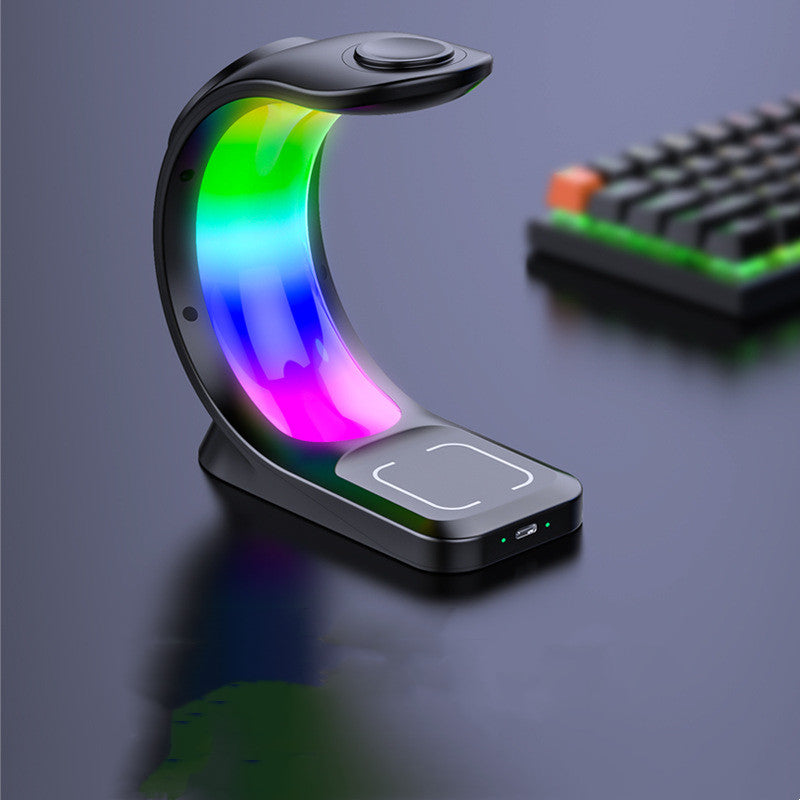 ⚡ The Command Center: 4-in-1 Magnetic Wireless Charging Station