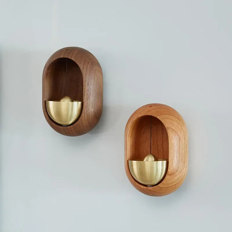 🔔 A Gentle Greeting for Every Guest: The Wooden Wind Chime Doorbell & Entrance Decoration