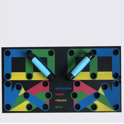 💪 Target Every Muscle: The 9-Function Push-up Board Bracket