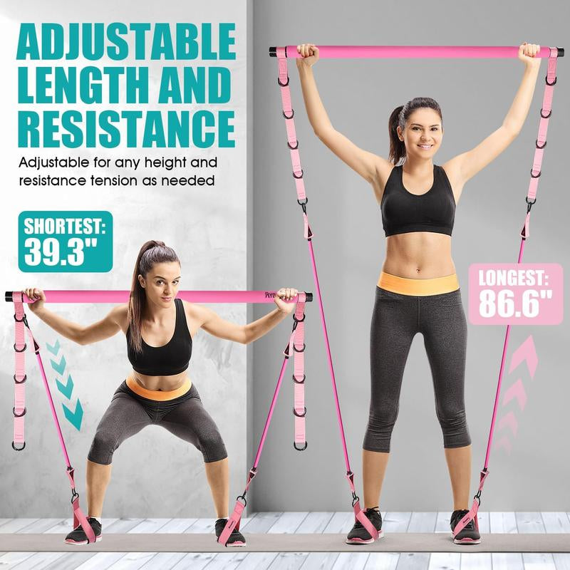 Pilates Bar Kit with Resistance Bands