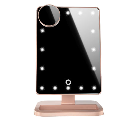 🎭 The Artistry Command Center: Touch Screen Bluetooth LED Makeup Mirror