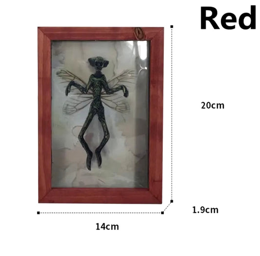 Gothic Mummified Fairy Fairy Skeleton Witchy Decor Fairy Specimen Statue Picture Frames Display Painting 2023 Home Decor