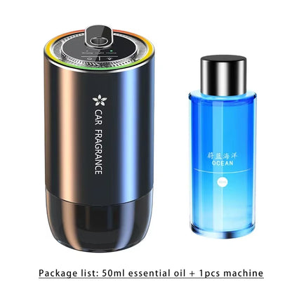 🌌 The Sensory Sanctuary: Smart Car Fragrance Diffuser & Starry Light Humidifier
