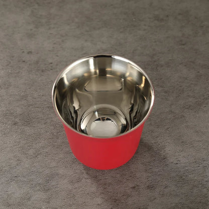 ☕ The Espresso Essential: 80ml Double-Wall Stainless Steel Mini Coffee Cups