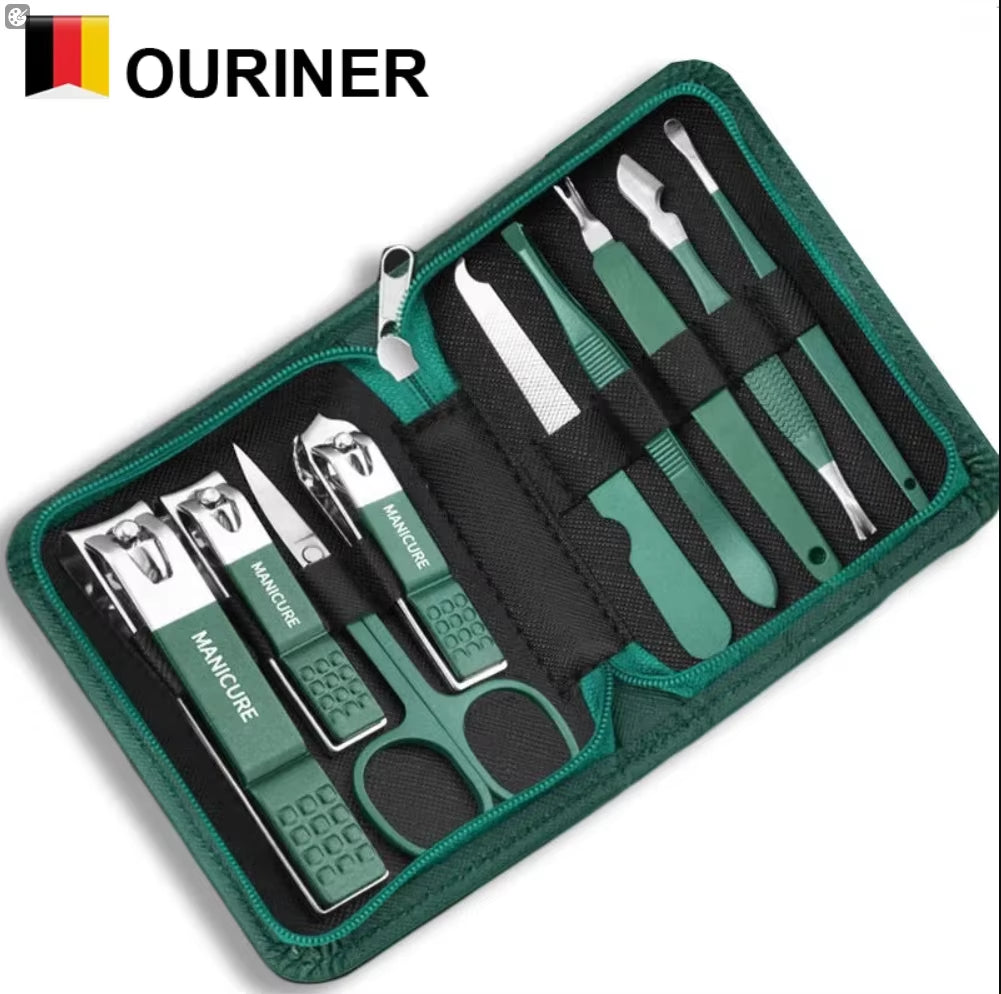 ✂️ The Master Suite: Professional 7-18 Piece Stainless Steel Manicure & Pedicure Set