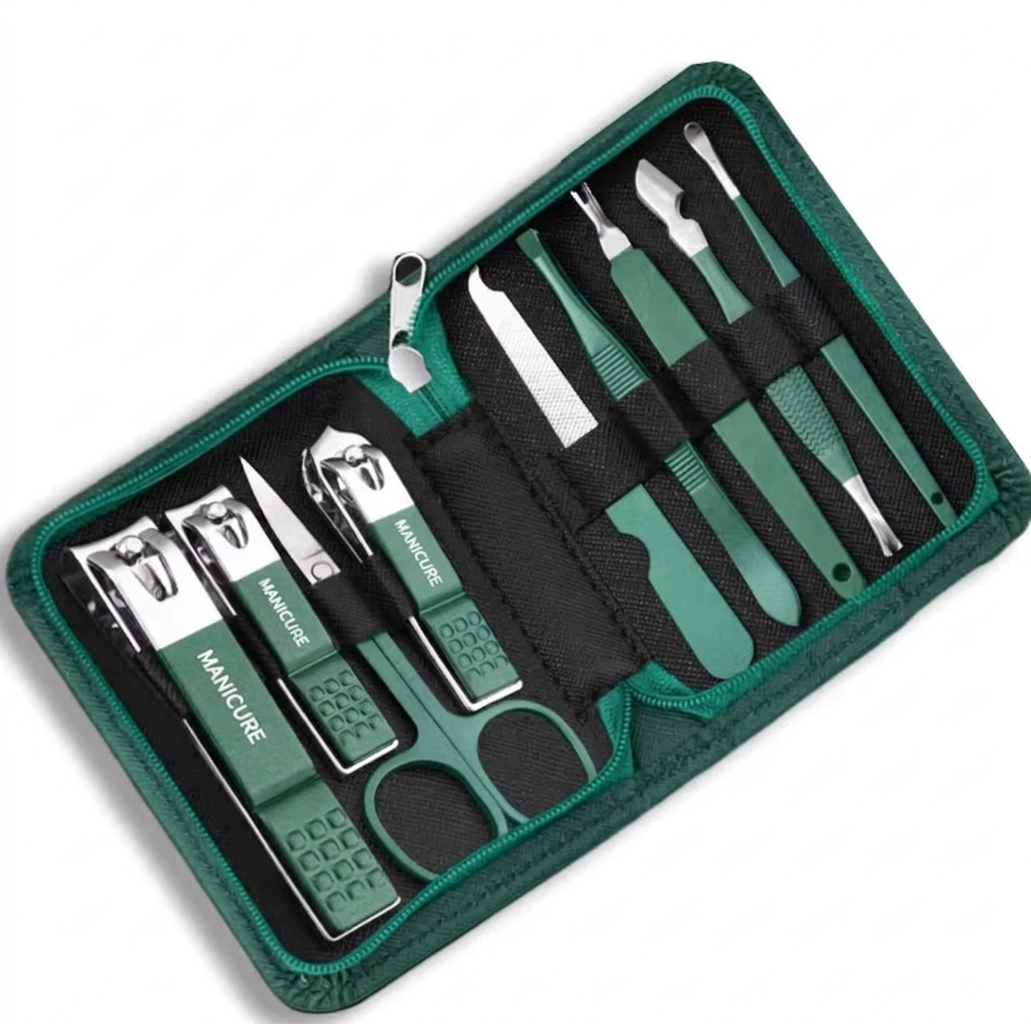✂️ The Master Suite: Professional 7-18 Piece Stainless Steel Manicure & Pedicure Set
