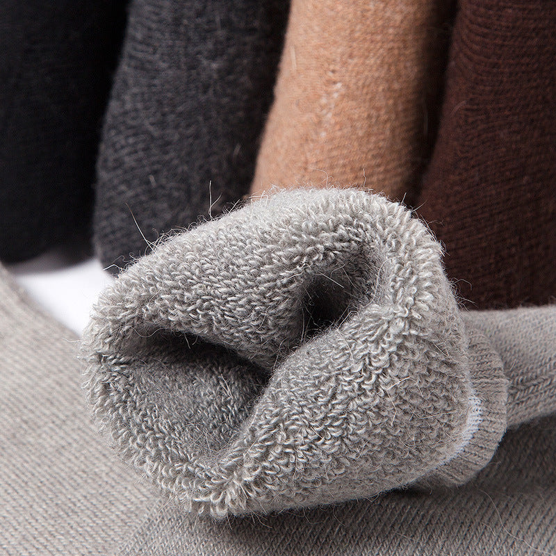 Winter Men’s Thick Terry Thermal Socks