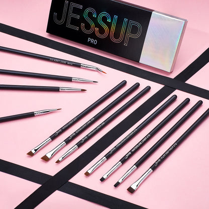 11‑Piece Professional Eyeliner Brush Set
