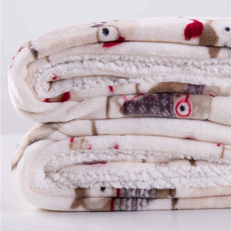 ☁️ Pure Cloud Comfort: The Lambskin Leg & Lap Blanket