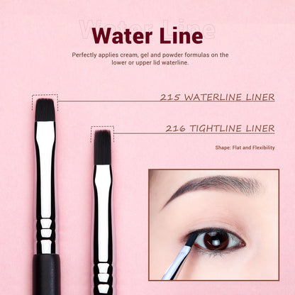11‑Piece Professional Eyeliner Brush Set