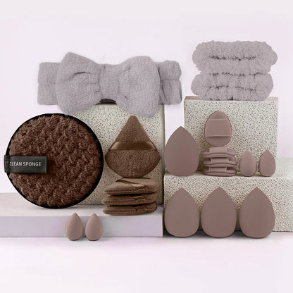 🎨 The Flawless Canvas: Premium Multi-Piece Cosmetic Brush & Kabuki Set
