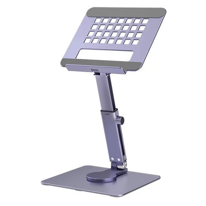 📱 The Command Center: 360° Rotating Aluminum Tablet Stand & Desk Riser