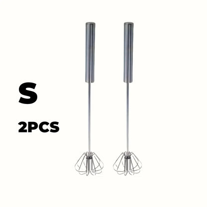Stainless Steel Semi-Automatic Egg Beater