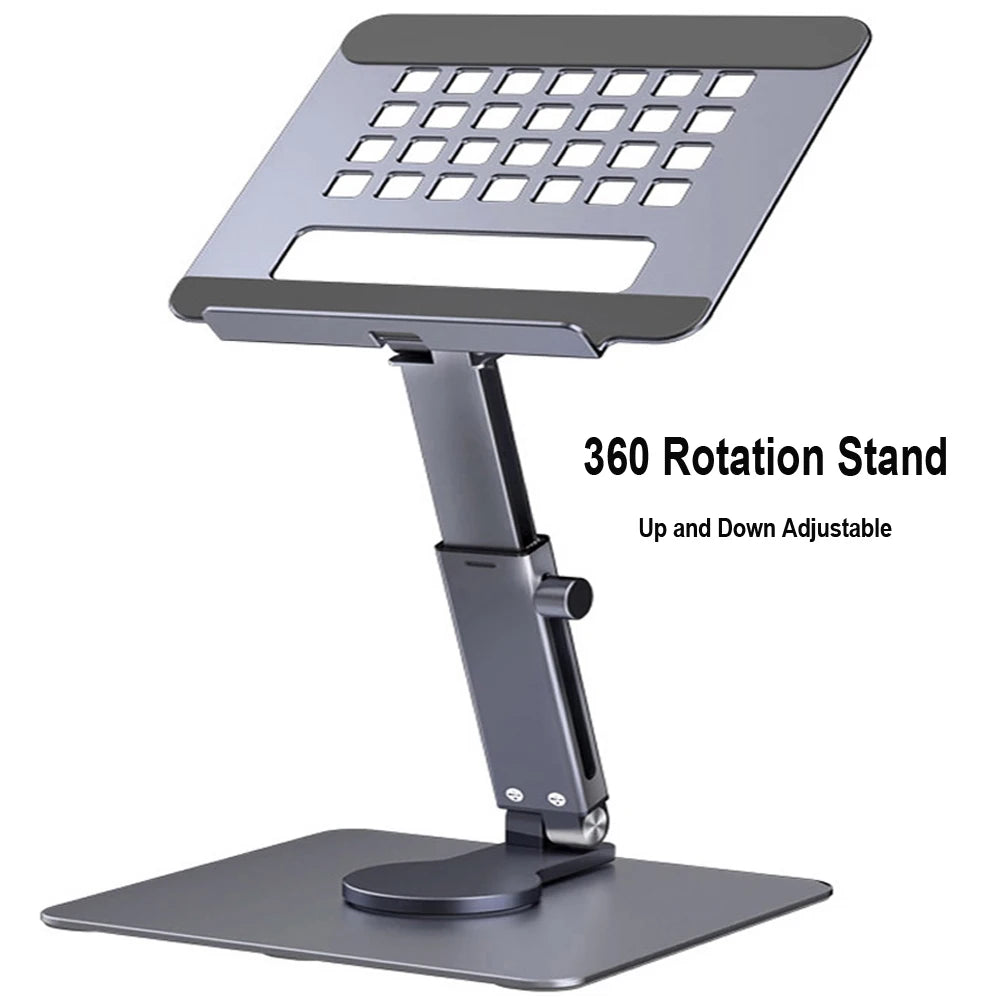 Aluminum Adjustable Foldable Tablet Stand Desk