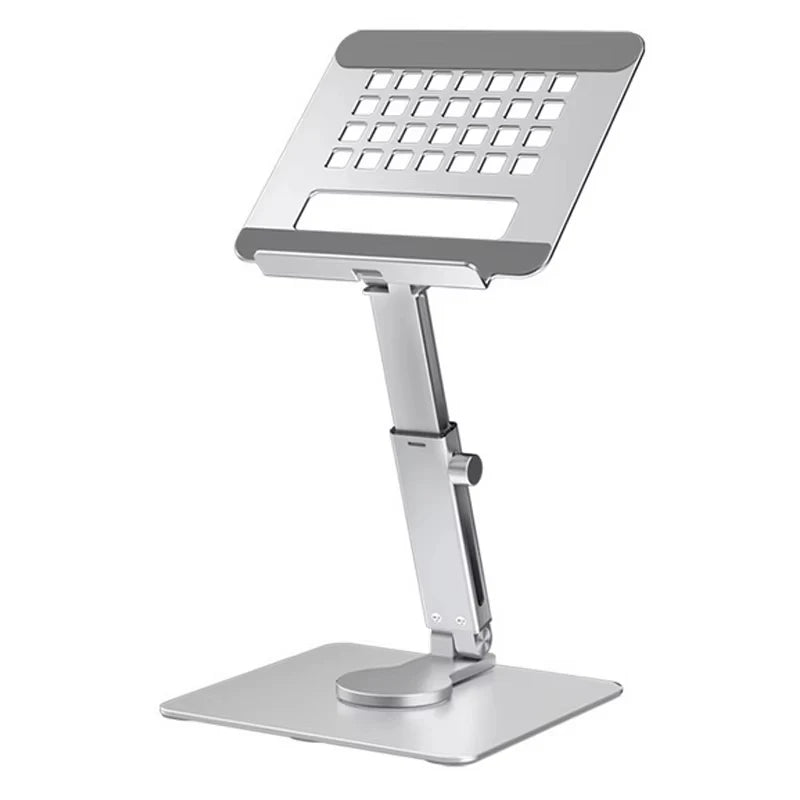 📱 The Command Center: 360° Rotating Aluminum Tablet Stand & Desk Riser
