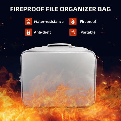 🛡️ The Ultimate Shield: Fireproof & Waterproof Multi-Layer Document Safety Organizer