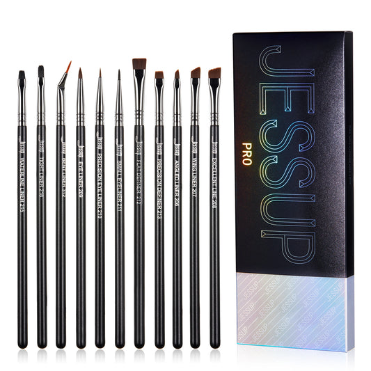11‑Piece Professional Eyeliner Brush Set