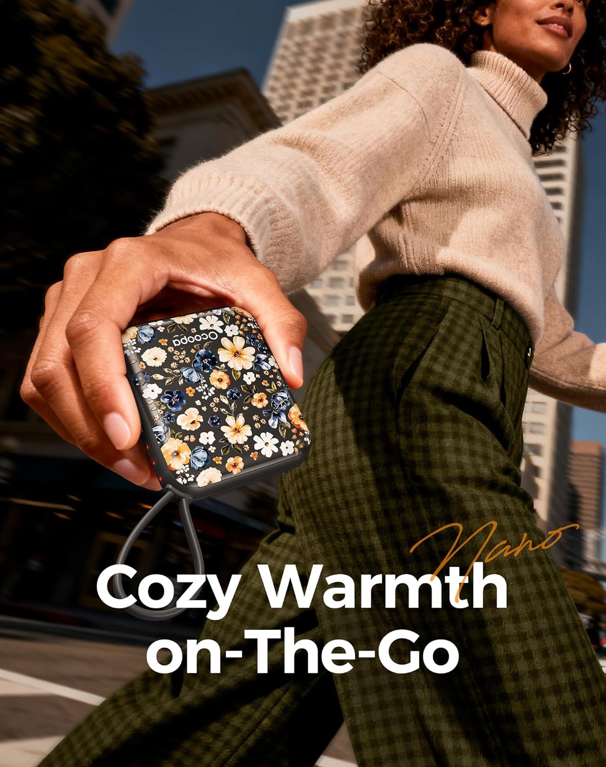 🔥 Double the Warmth, Half the Size: The OCOOPA UT5 Nano Rechargeable Hand Warmers
