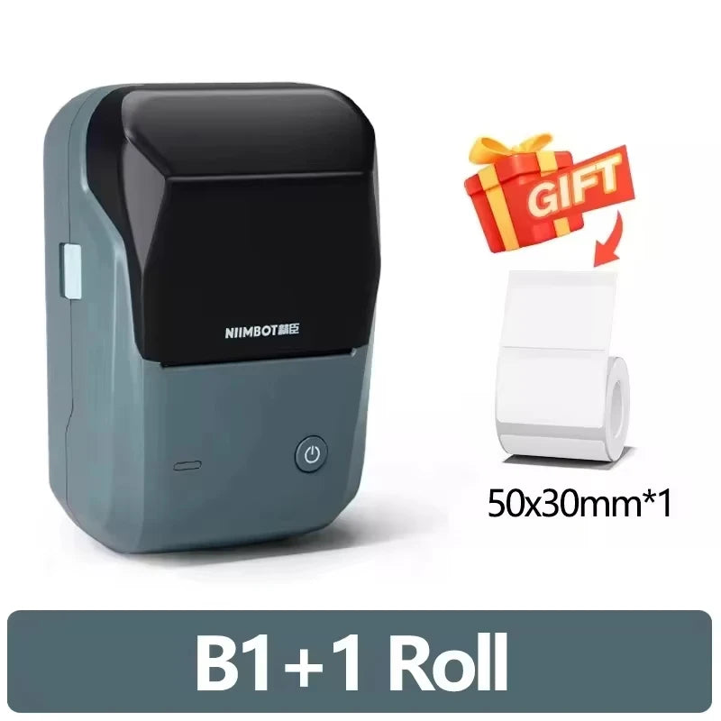 B21 Mini Portable Thermal Label Printer