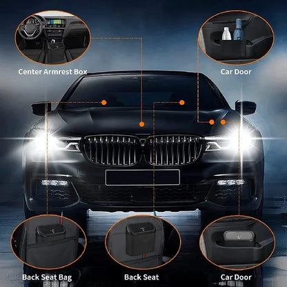 Car Trash Can (With Lid) Contains 60 (300) Garbage Bags