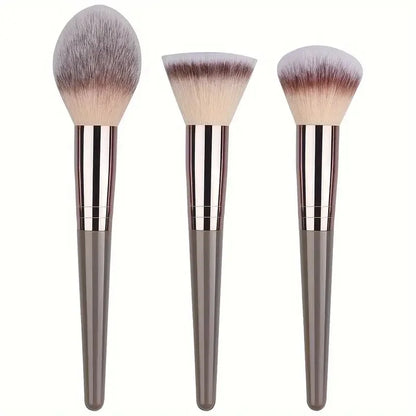🎨 The Flawless Canvas: Premium Multi-Piece Cosmetic Brush & Kabuki Set