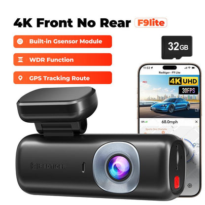 REDTIGER 4K 3 Channel Dash Cam