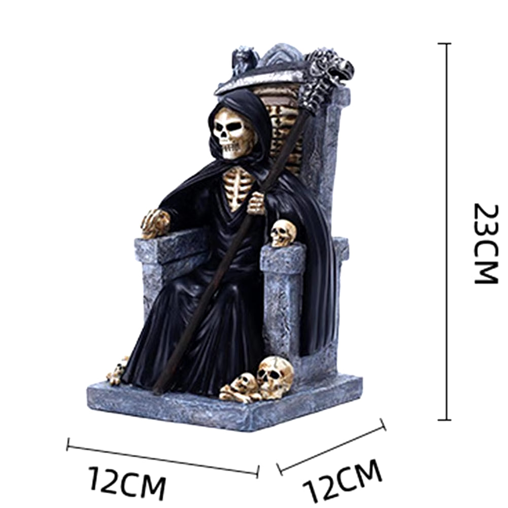 Resin Death Grim Reaper Statue