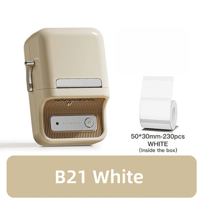 🏷️ The Vintage Organizer: NiiMbot B21 Wireless Thermal Label Maker