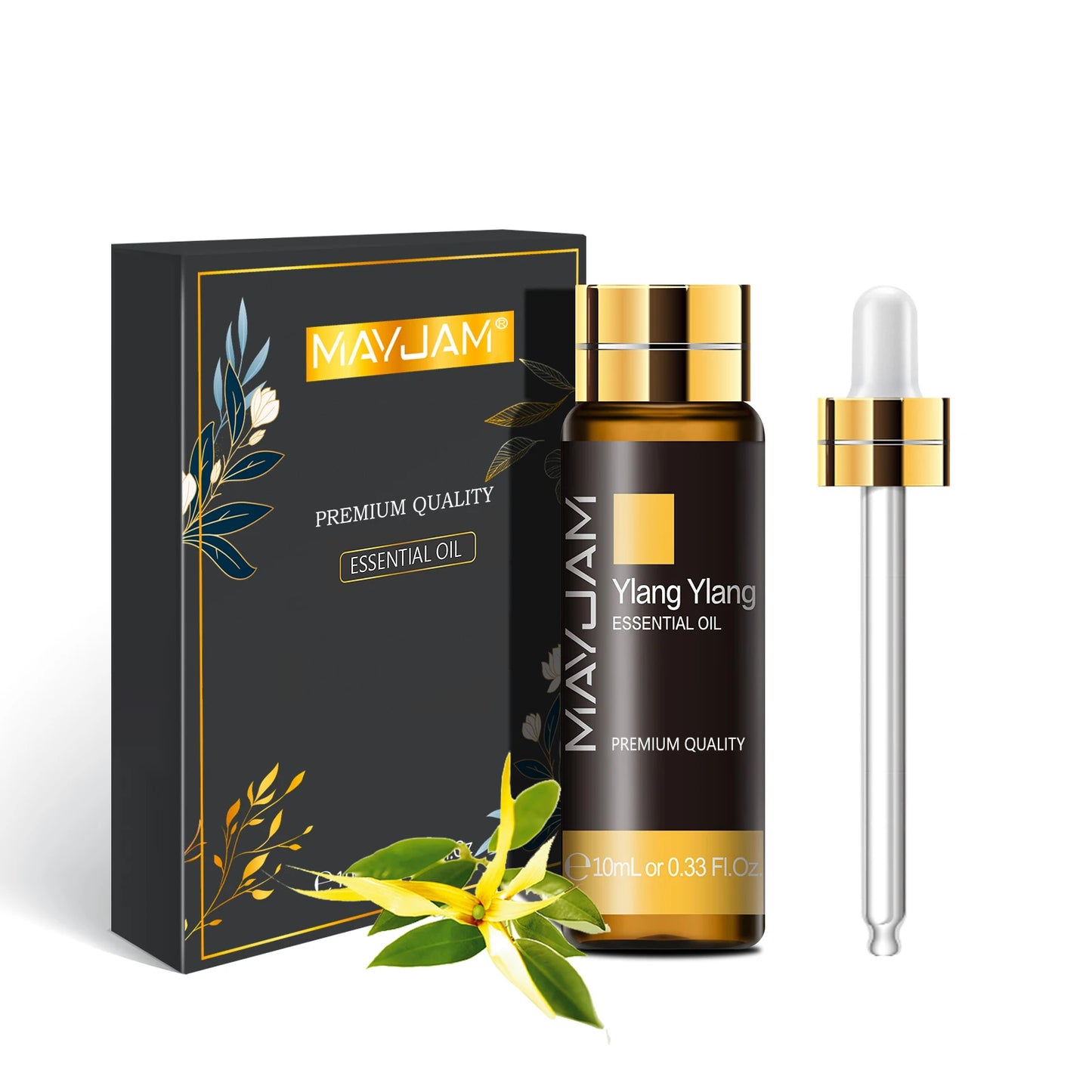 🌸 Breathe in Serenity: MAYJAM 10ml Essential Oil with Dropper