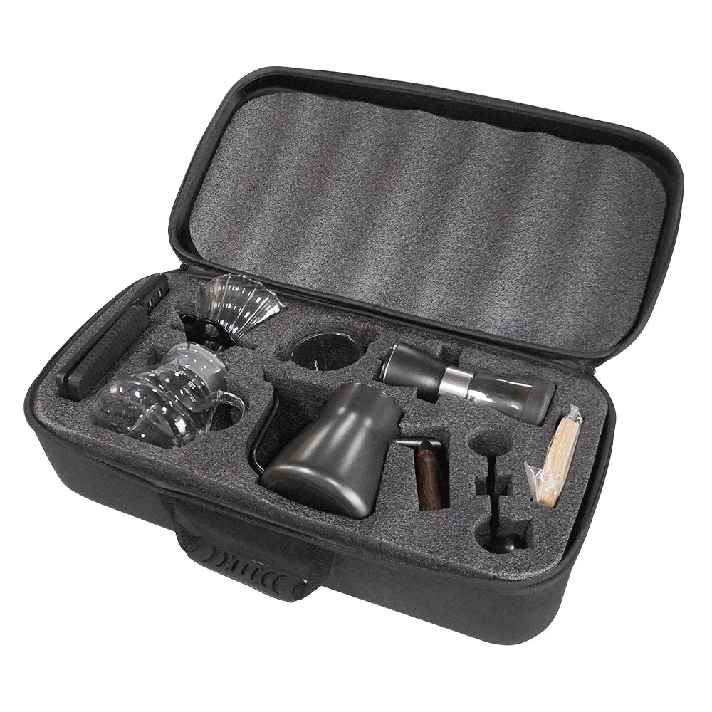 ☕ Brew Your Perfect Cup Anywhere: The Portable Outdoor Travel Coffee Set