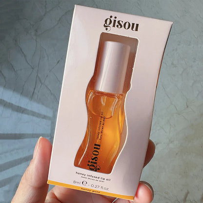 🍯 The Golden Glow: Honey-Infused Moisturizing Lip Oil & Plumping Gloss