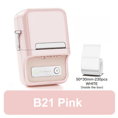 🏷️ The Vintage Organizer: NiiMbot B21 Wireless Thermal Label Maker