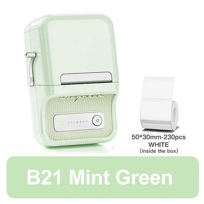 🏷️ The Vintage Organizer: NiiMbot B21 Wireless Thermal Label Maker