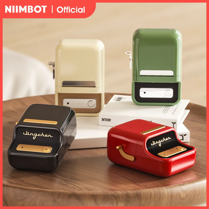 🏷️ The Vintage Organizer: NiiMbot B21 Wireless Thermal Label Maker