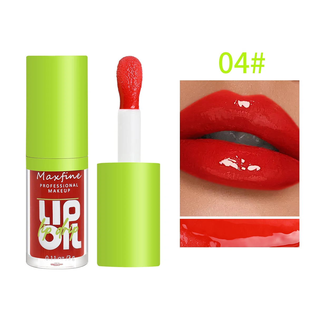 ✨ The Luminous Veil: 6-Tone Transparent Moisturizing Lip Gloss Oil