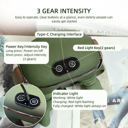💆‍♂️ Master Your Muscle Relief: The Bionic Finger Wireless Neck & Trapezius Massager