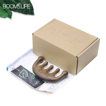 🌿 The Zen Sculptor: Sandalwood Facial & Nose Contouring Massager