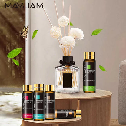 🌸 Breathe in Serenity: MAYJAM 10ml Essential Oil with Dropper