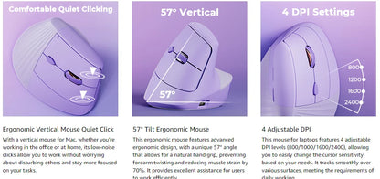 Vertical Wireless Mouse