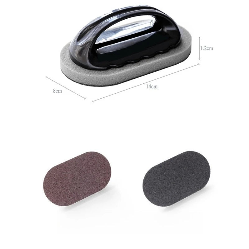💎 The Deep Restoration: Emery Sponge Wipe with Ergonomic Handle