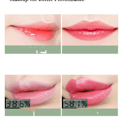🌿 The Botanical Bloom: Aloe Vera Color-Changing Moisturizing Lipstick
