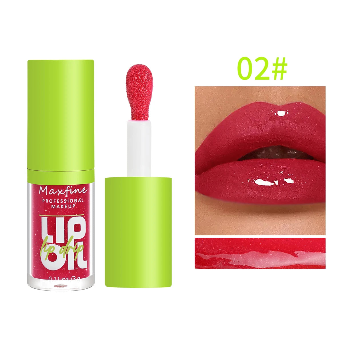 ✨ The Luminous Veil: 6-Tone Transparent Moisturizing Lip Gloss Oil