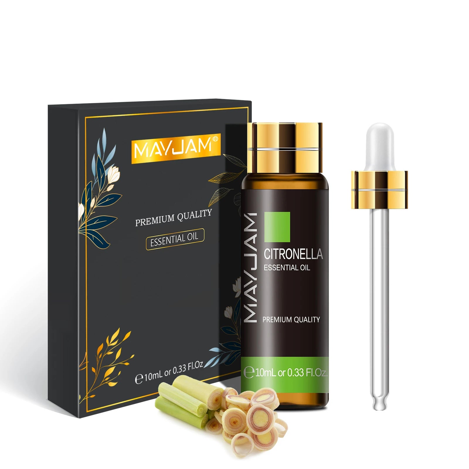 🌸 Breathe in Serenity: MAYJAM 10ml Essential Oil with Dropper